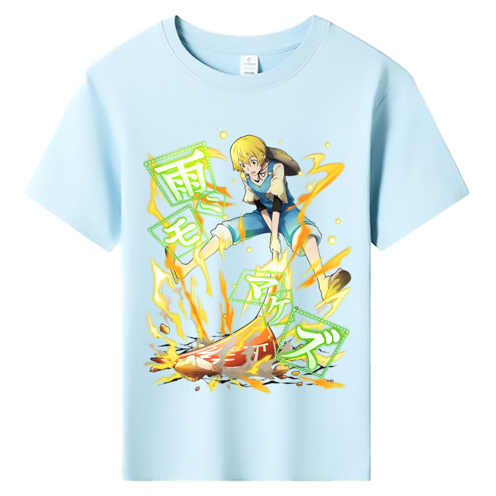 （画像用） 文豪ストレイドッグス Bungo Stray Dogs 綿100％キッズTシャツ（フロントプリント）